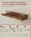 Estantes colgantes de pared juego de 3