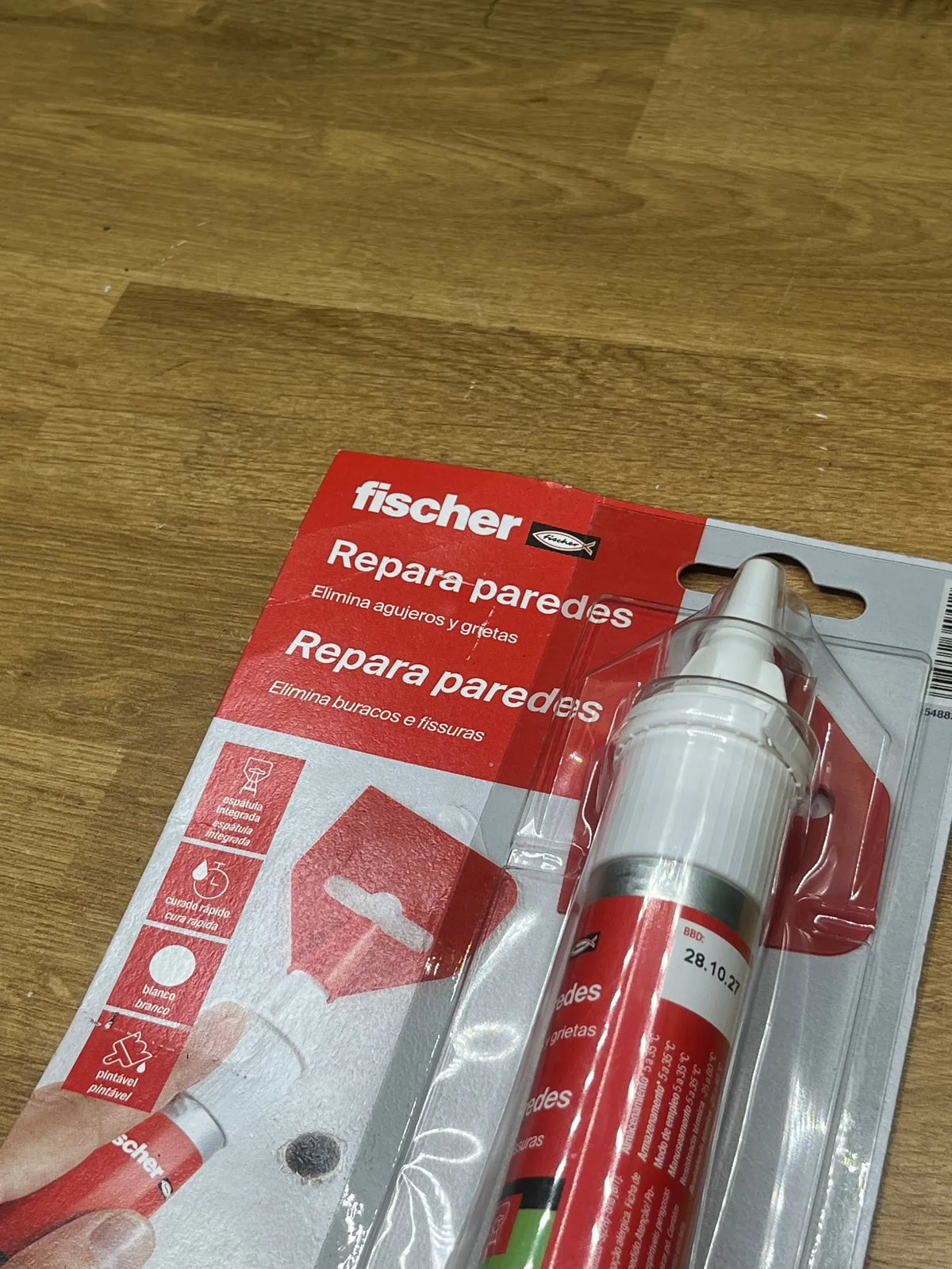 Masilla Adhesiva Repara Paredes fischer