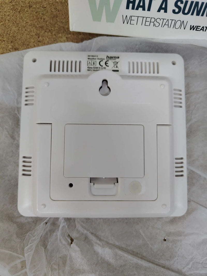 Estación meteorológica digital con sensor exterior