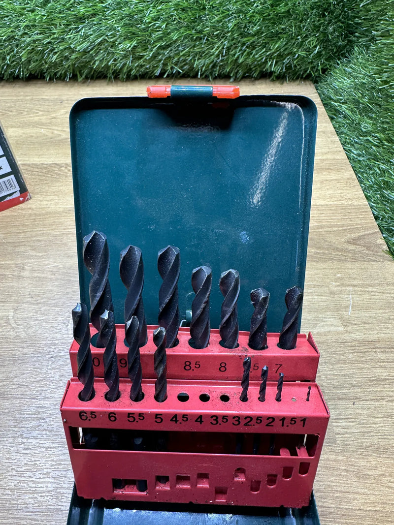 Estuche metálico de brocas