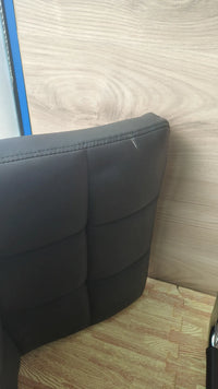 Taburete de bar, trona, altura regulable, tapicería de PU