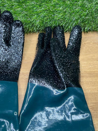 Guantes de goma para chorro de arena
