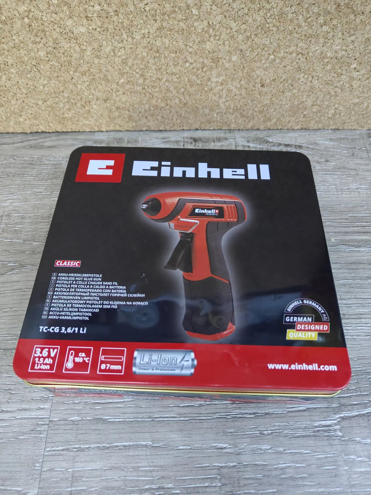 Pistola de pegamento Einhell