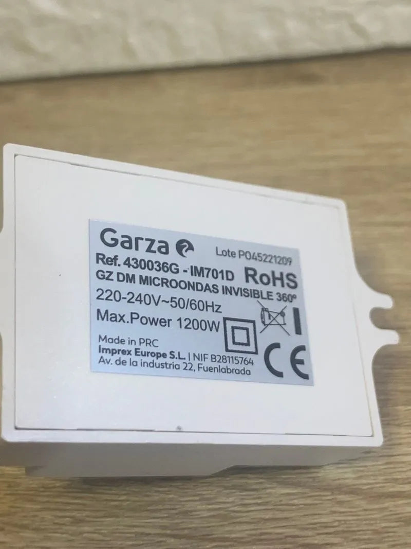 Garza Power Detector de Movimiento Microondas