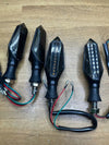 URAQT Intermitentes LED para Moto, 4 PCS 12V Unive