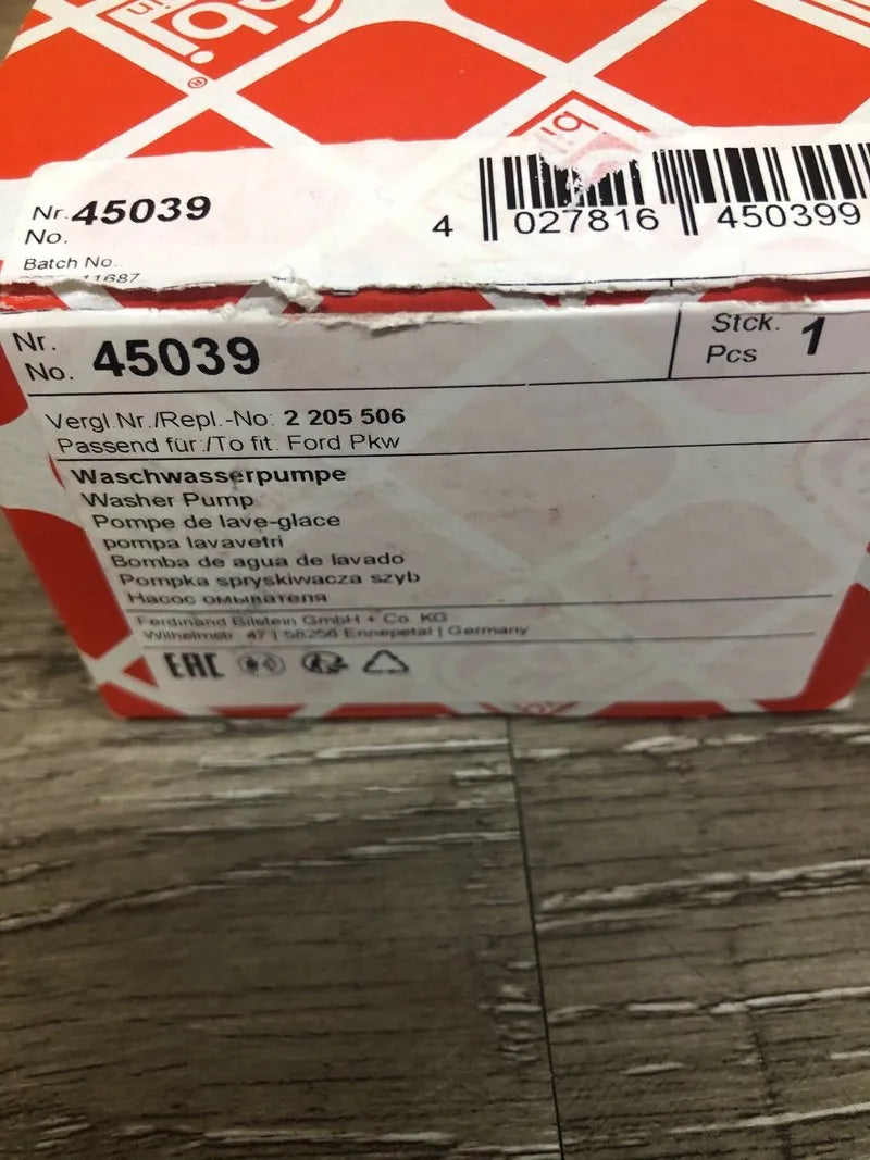 Bomba Limpiaparabrisas Febi Bilstein 45039