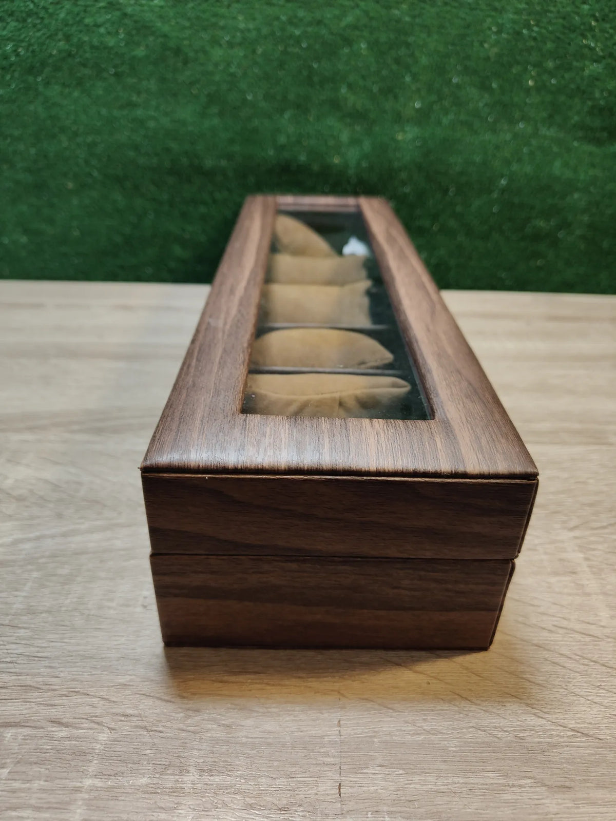 Caja de Relojes con 6 Compartimentos