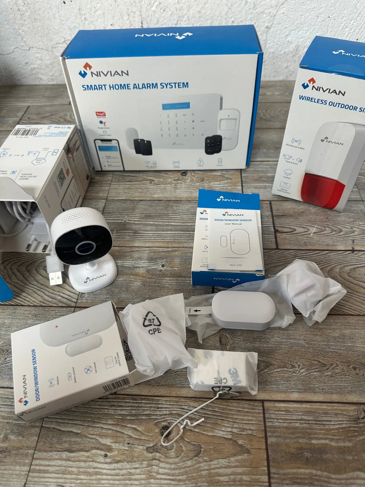 Sistema de alarma para casa Nivian