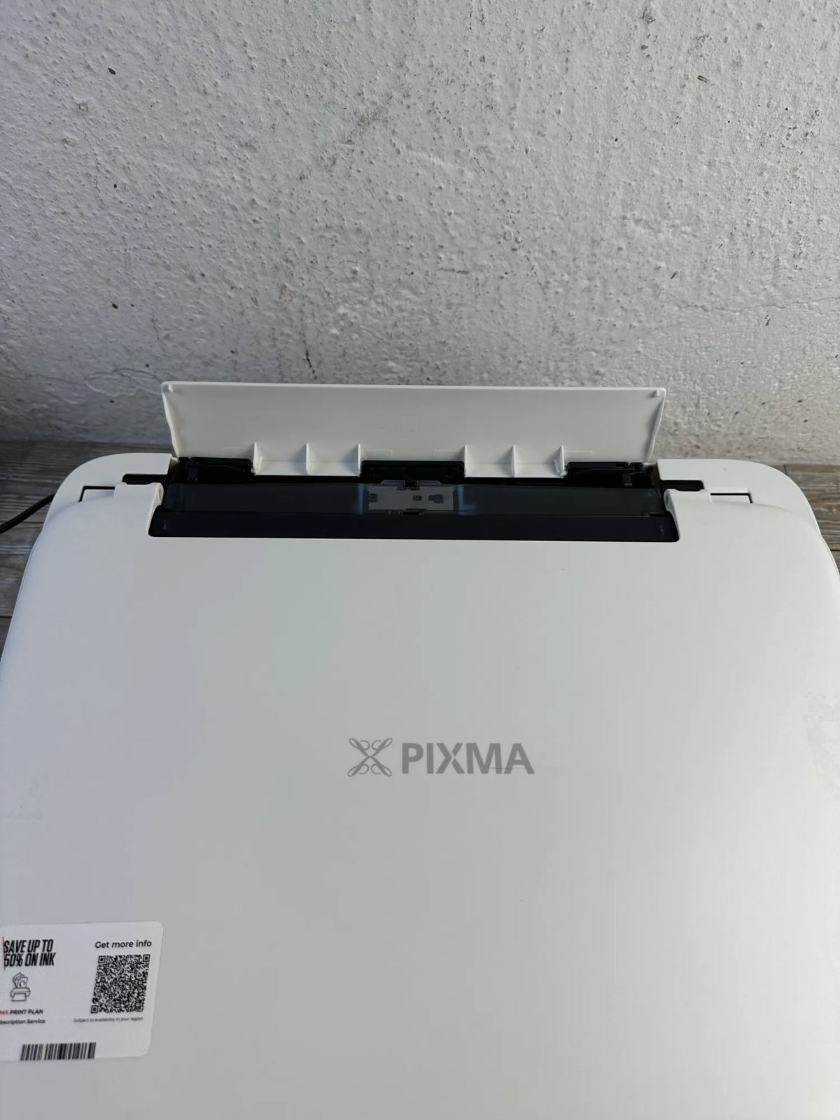Impresora canon pixma blanca
