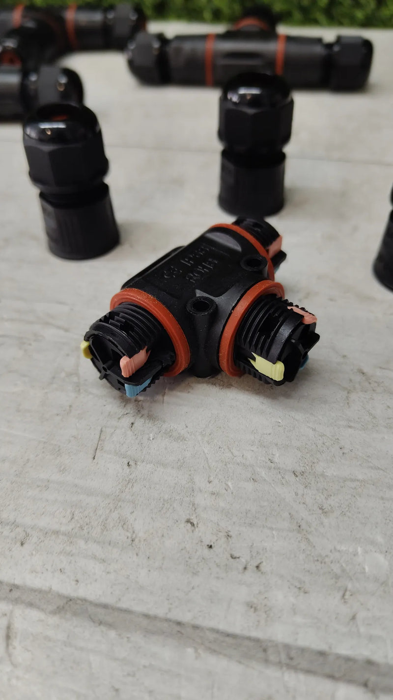 Empalmes Cables Electricos de 3 pines