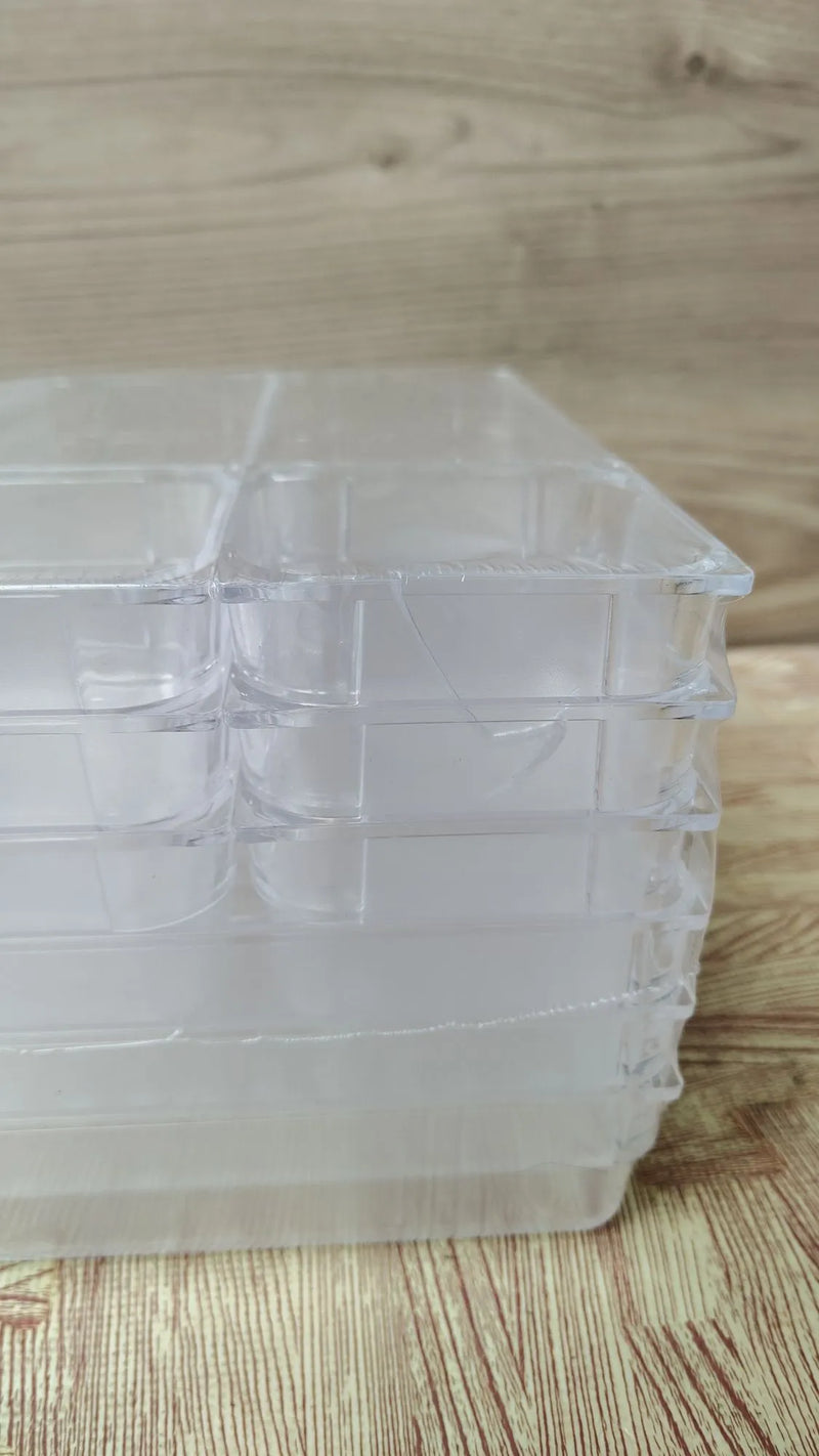 24 Cajas Organizador de Cajón Plástico