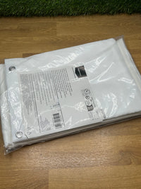 Cortina de Ducha de Tela Resistente Agua y Moho Amazon Basics