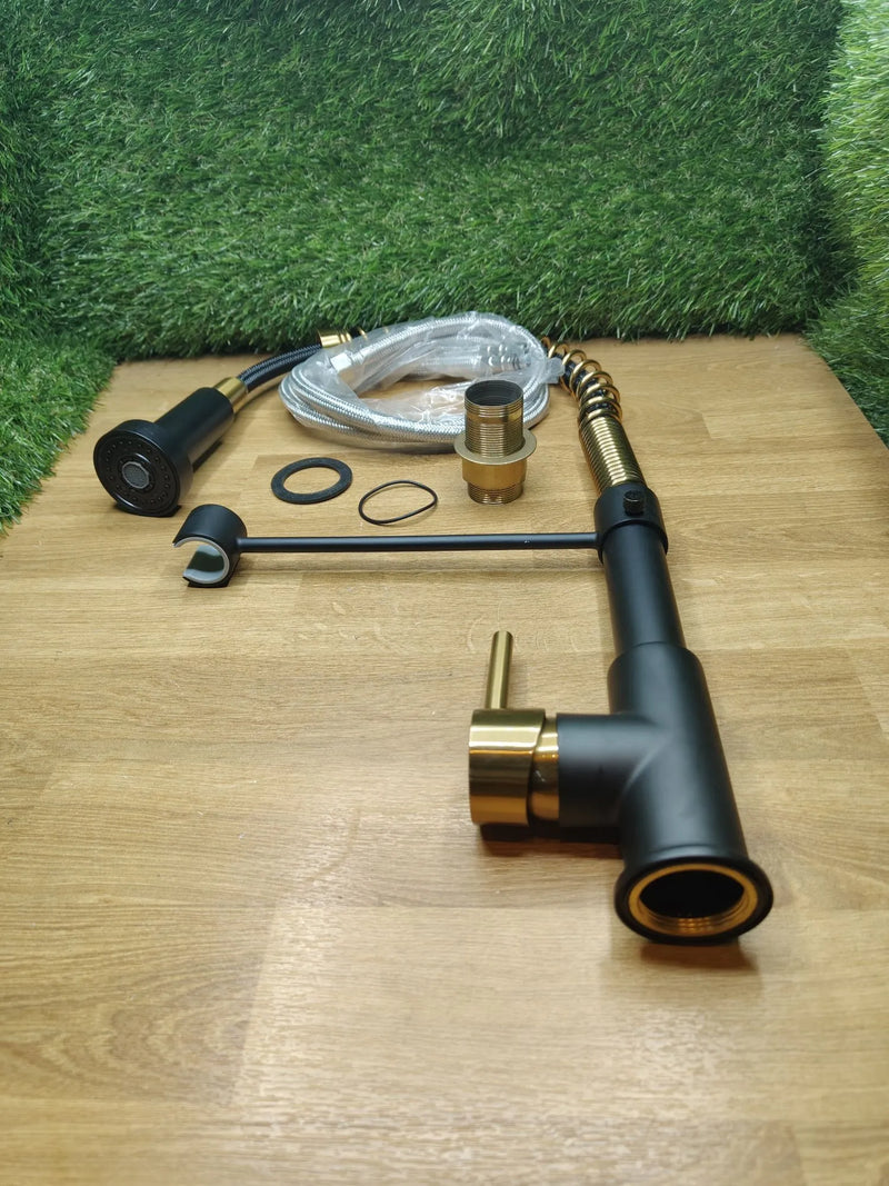 Grifo de cocina con resorte