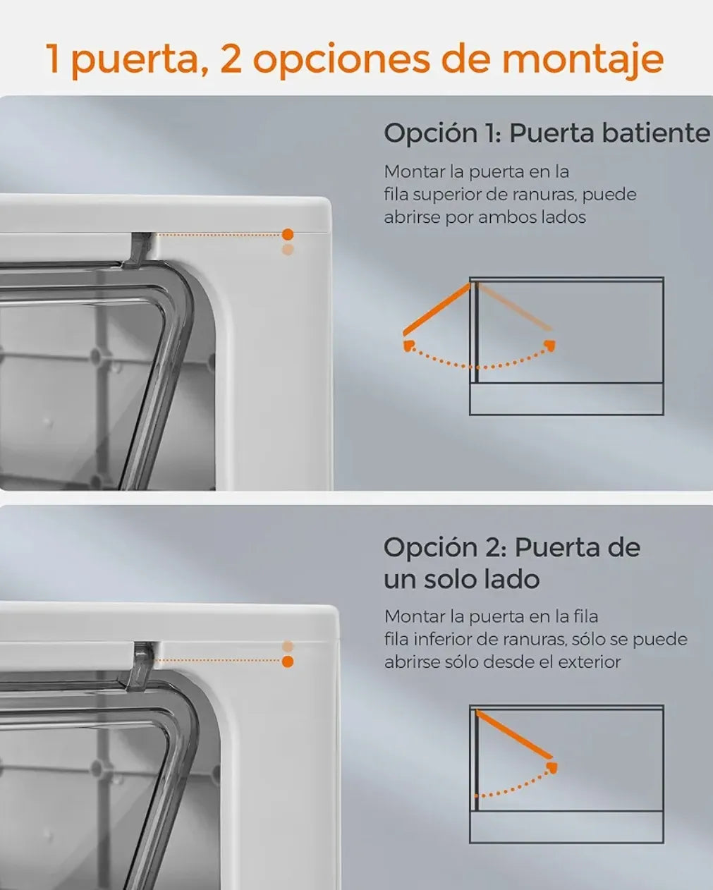 Arenero para gatos con bandeja extraíble