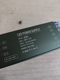 Transformador LED de 12 V 100 W