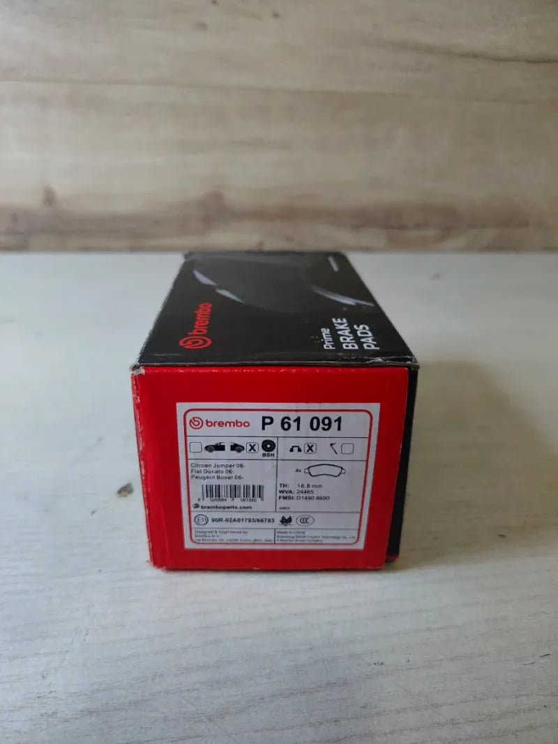 Pastillas de freno P 61 091 - BREMBO
