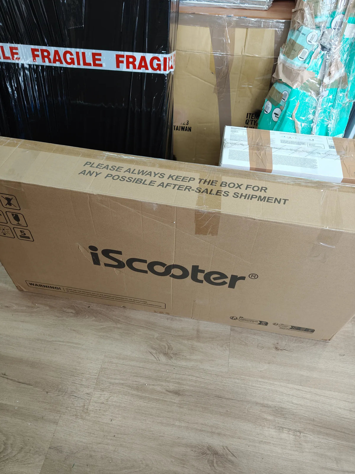 Patinete eléctrico plegable - Iscooter