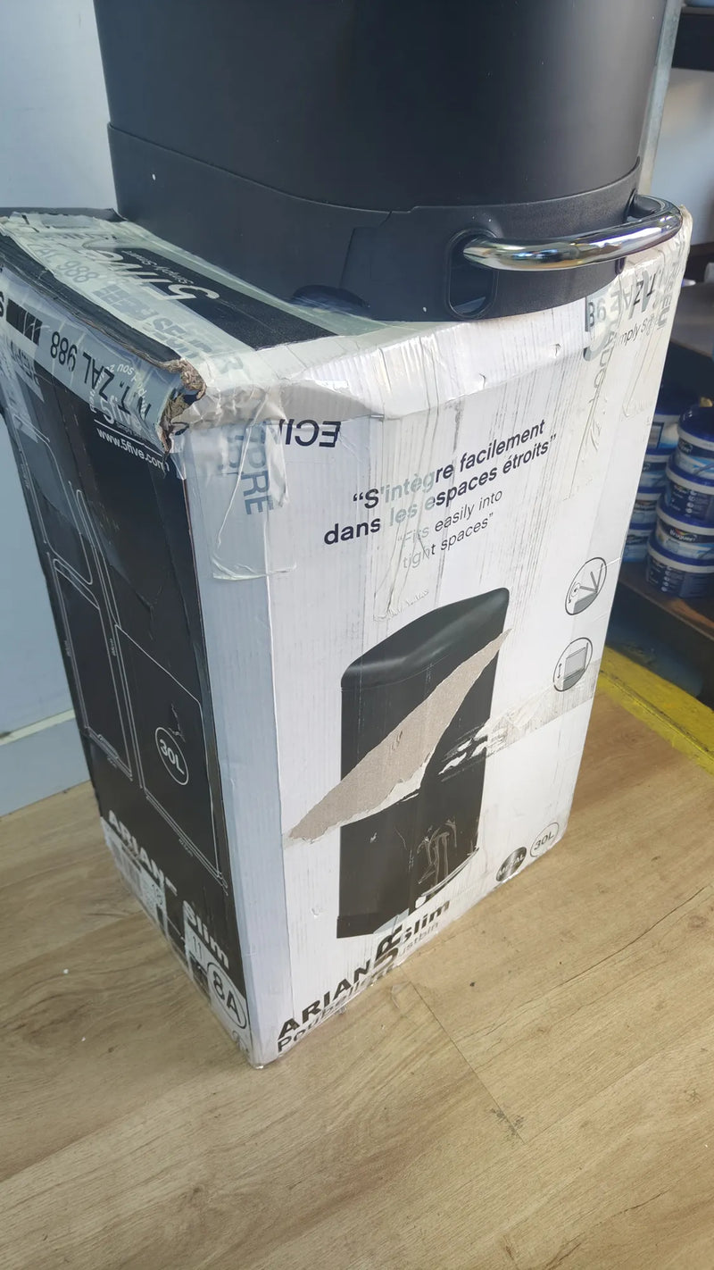 cubo de pedal "ariane" slim 30l