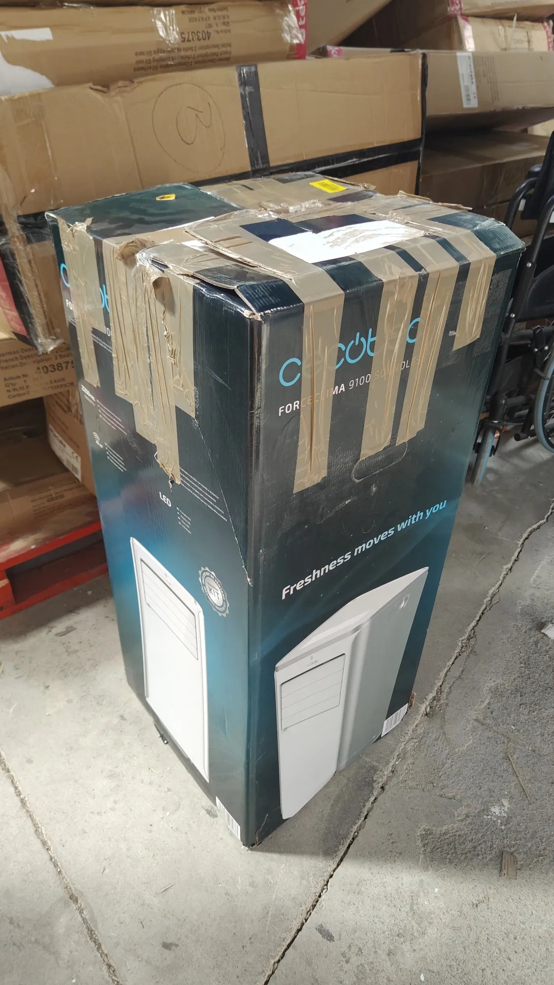 Aire acondicionado portátil - Cecotec ForceClima 9100