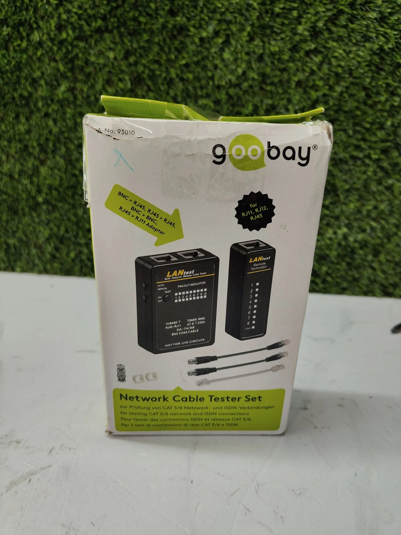 Probador de cable de red - Goobay