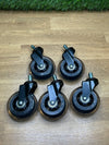 Ruedas Silla Oficina Set de 5 HOLKIE