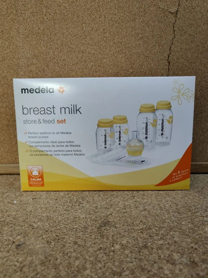 Biberones y bolsas para leche materna