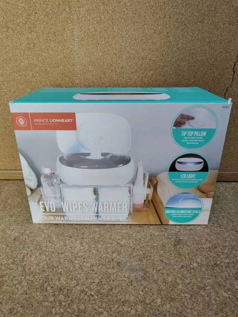 Calentador de toallitas para bebe con led