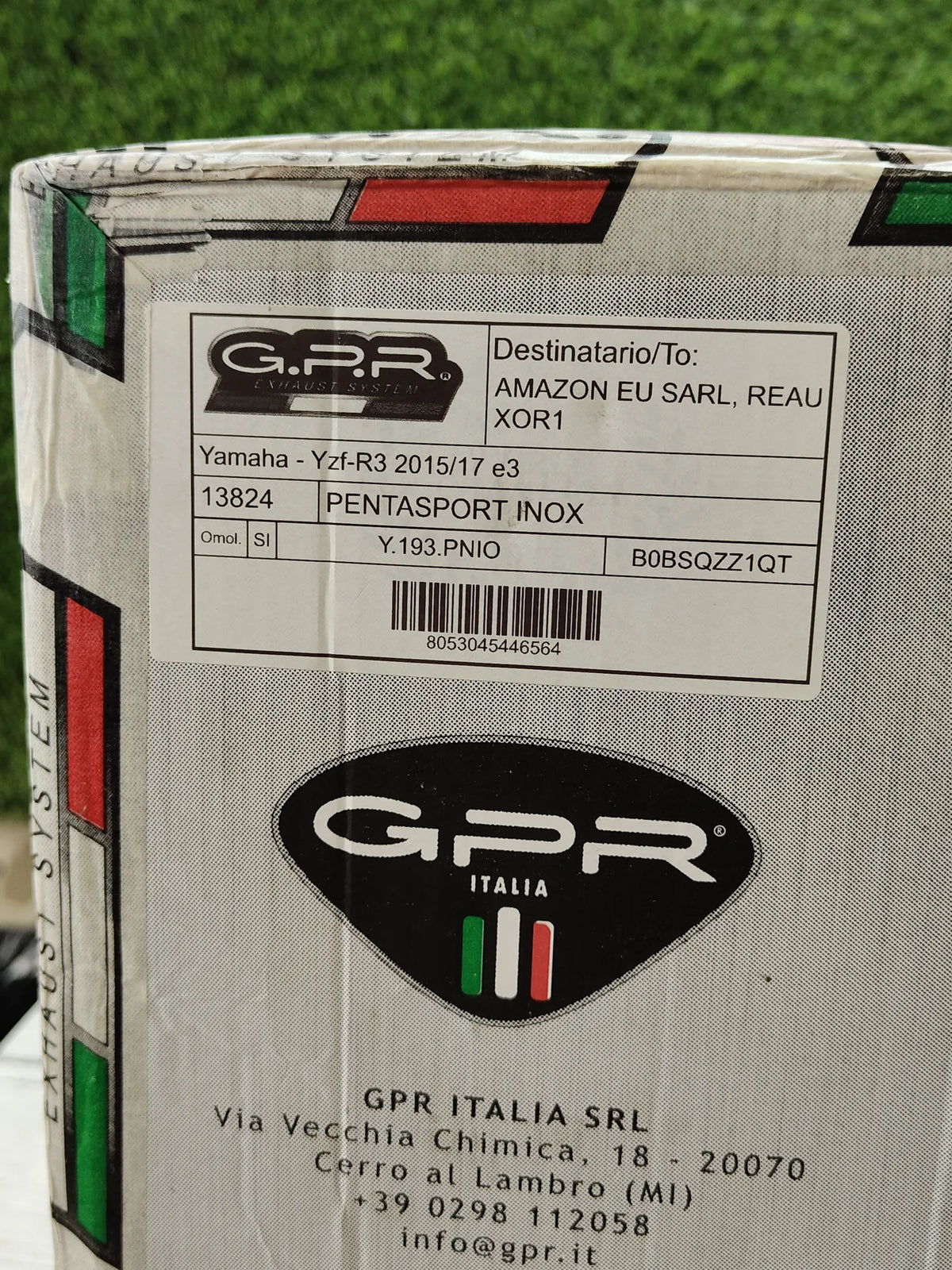 Tubo de escape compatible para Yamaha - GPR