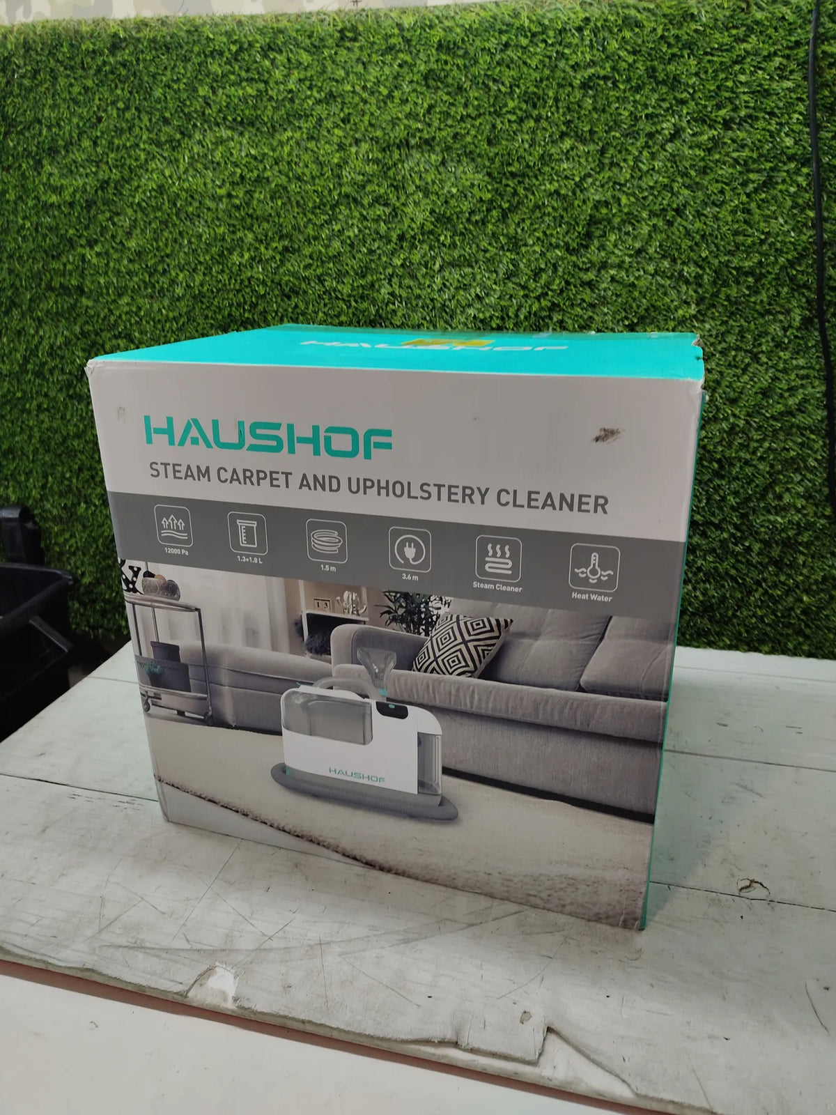Aspiradora de agua caliente y vapor - Haushof