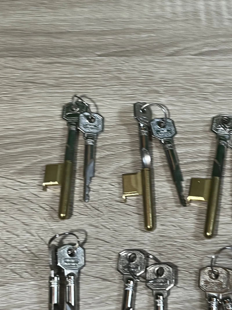 8 Pares de Llaves bloque/bloqueo Burg-Wächter