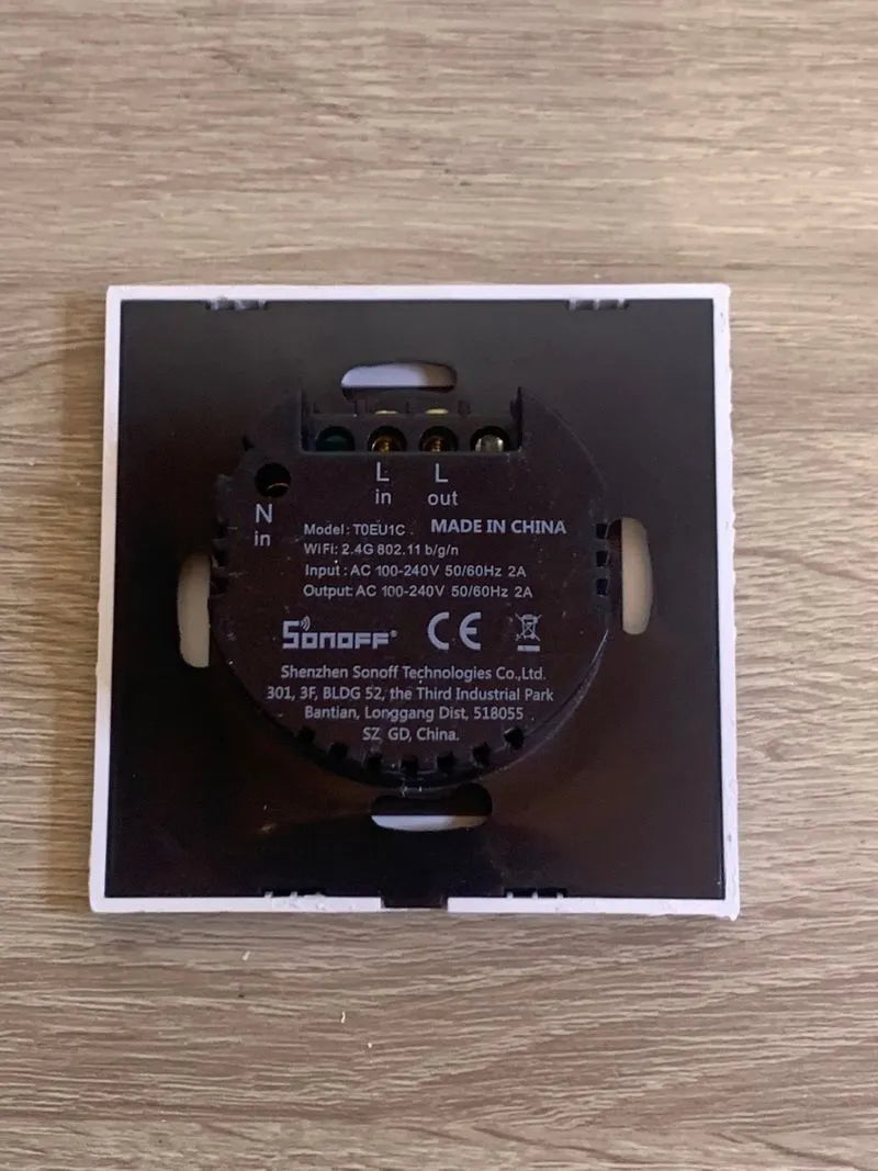 Interruptor de Pared Inteligente SONOFF