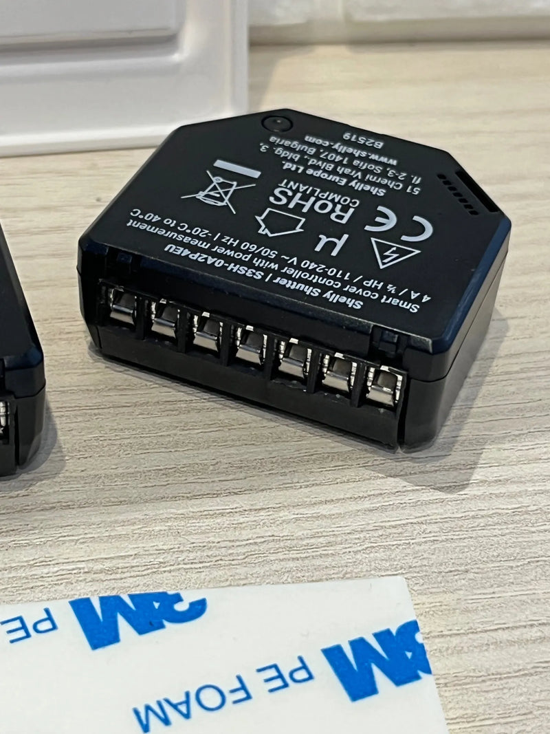 Relé Wi-Fi Shelly Control persianas