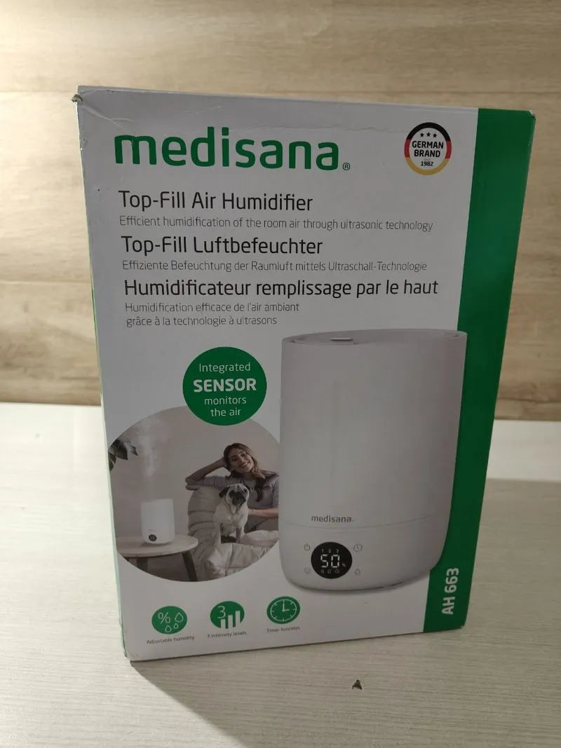 Humidificador con sensor incorporado - Medisana