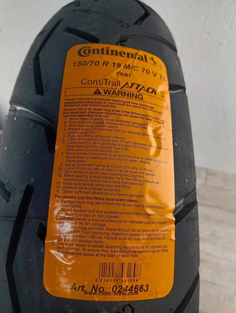 Rueda para moto CONTIROADATTACK 3