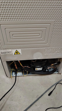 Refrigerador Bajo Encimera, 93L, Refrigerador Retro Independiente
