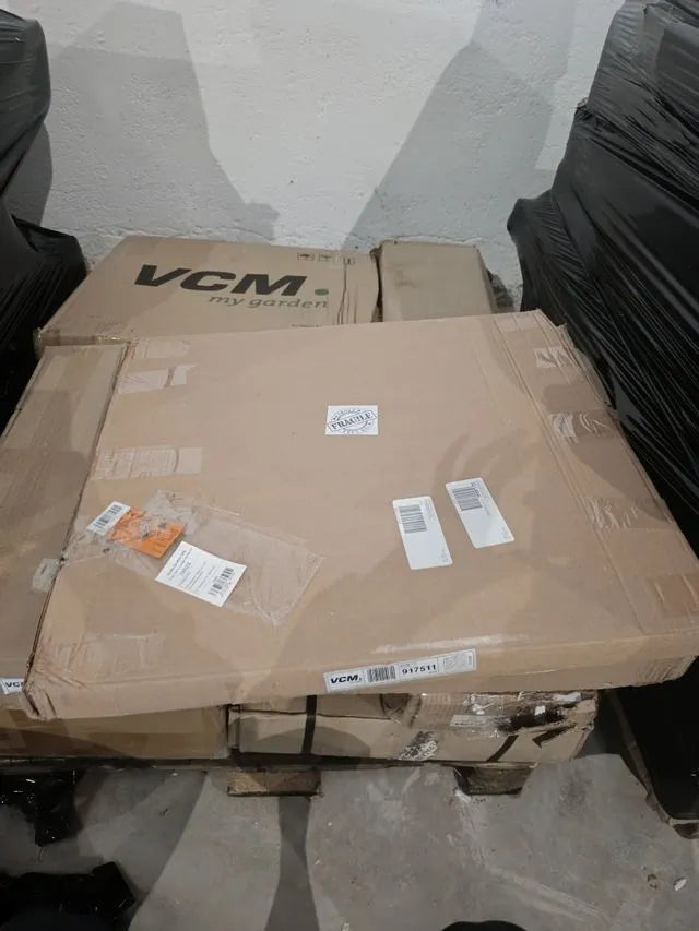 Espejo de pared para baño con estante - VCM
