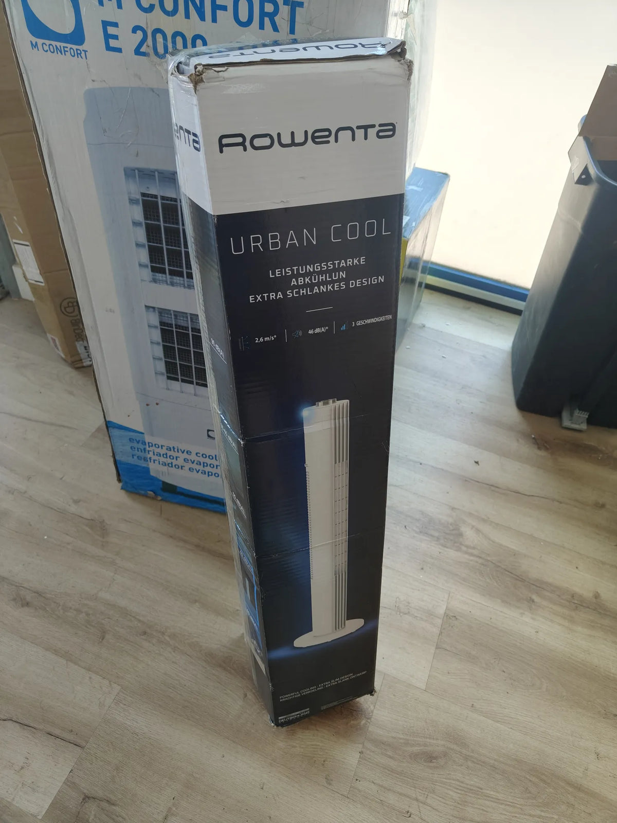 Ventilador de torre silencioso y potente - Rowenta