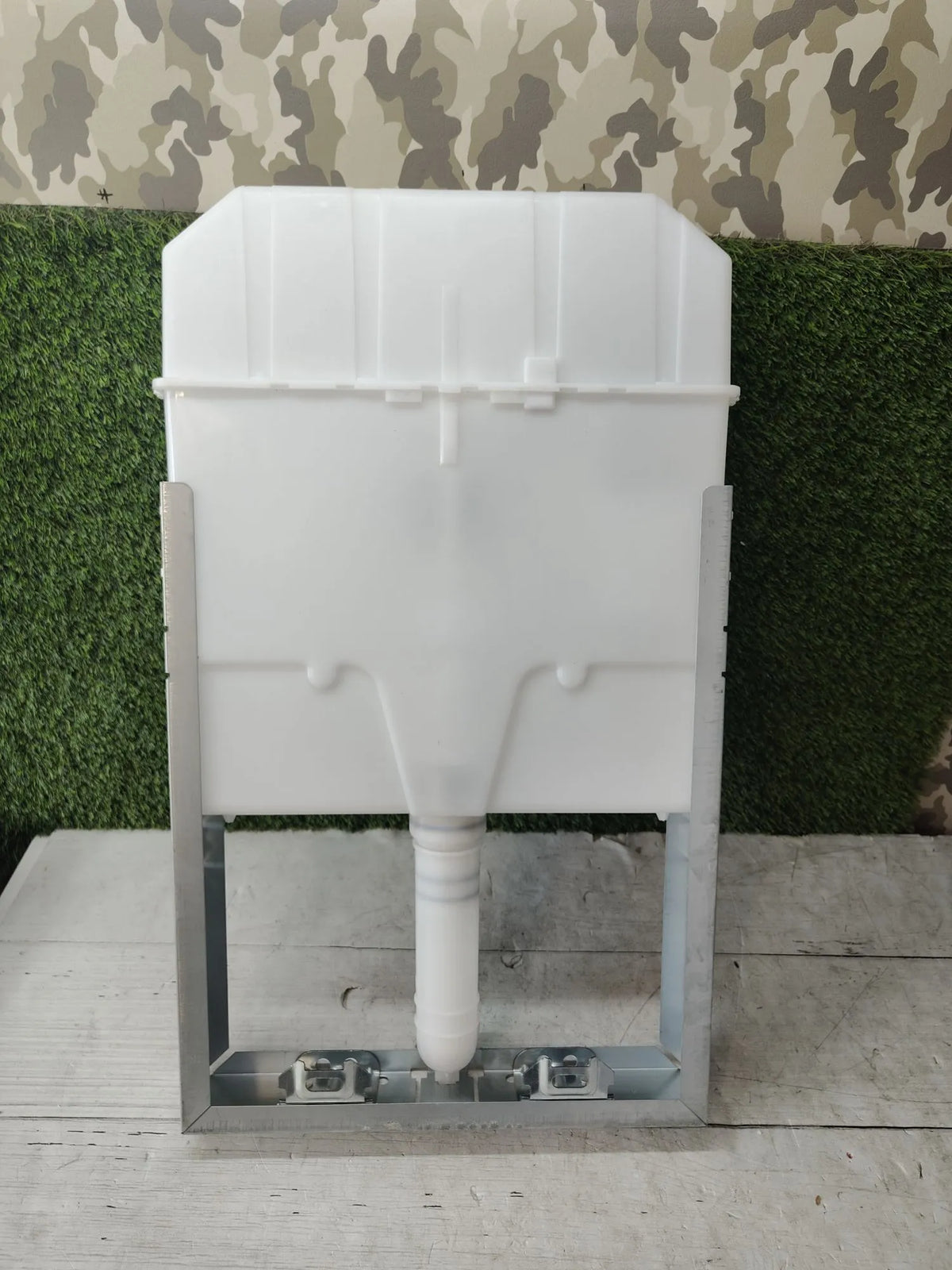Belvit Elemento de montaje para pared con placa de accionamiento