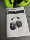 Orejeras de protección, 1 unidad/caja, verde