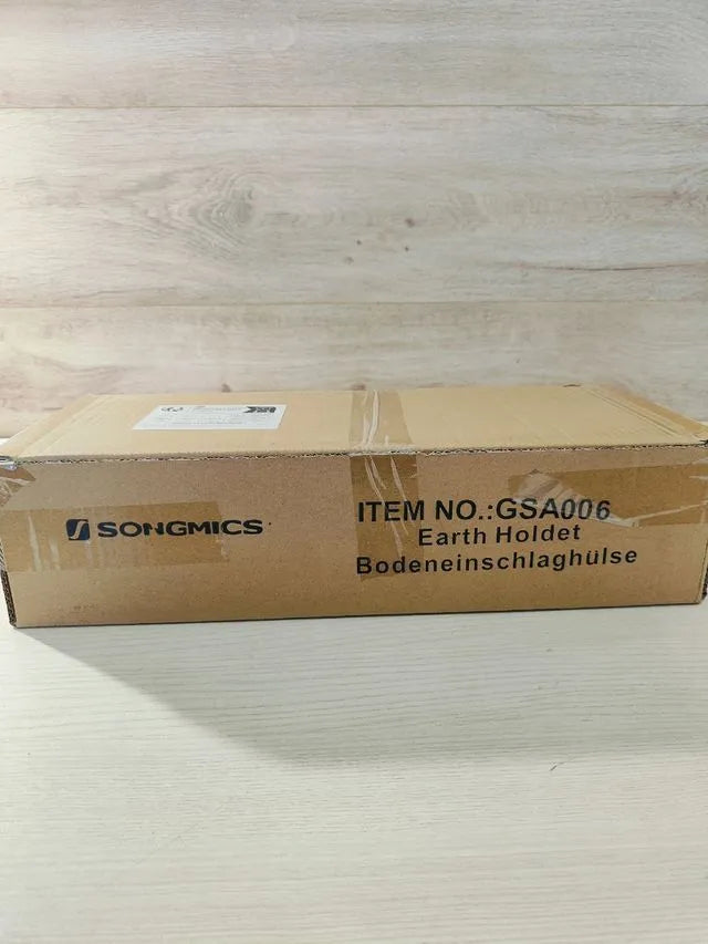 SONGMICS Estaca de Tierra, Anclaje para Postes