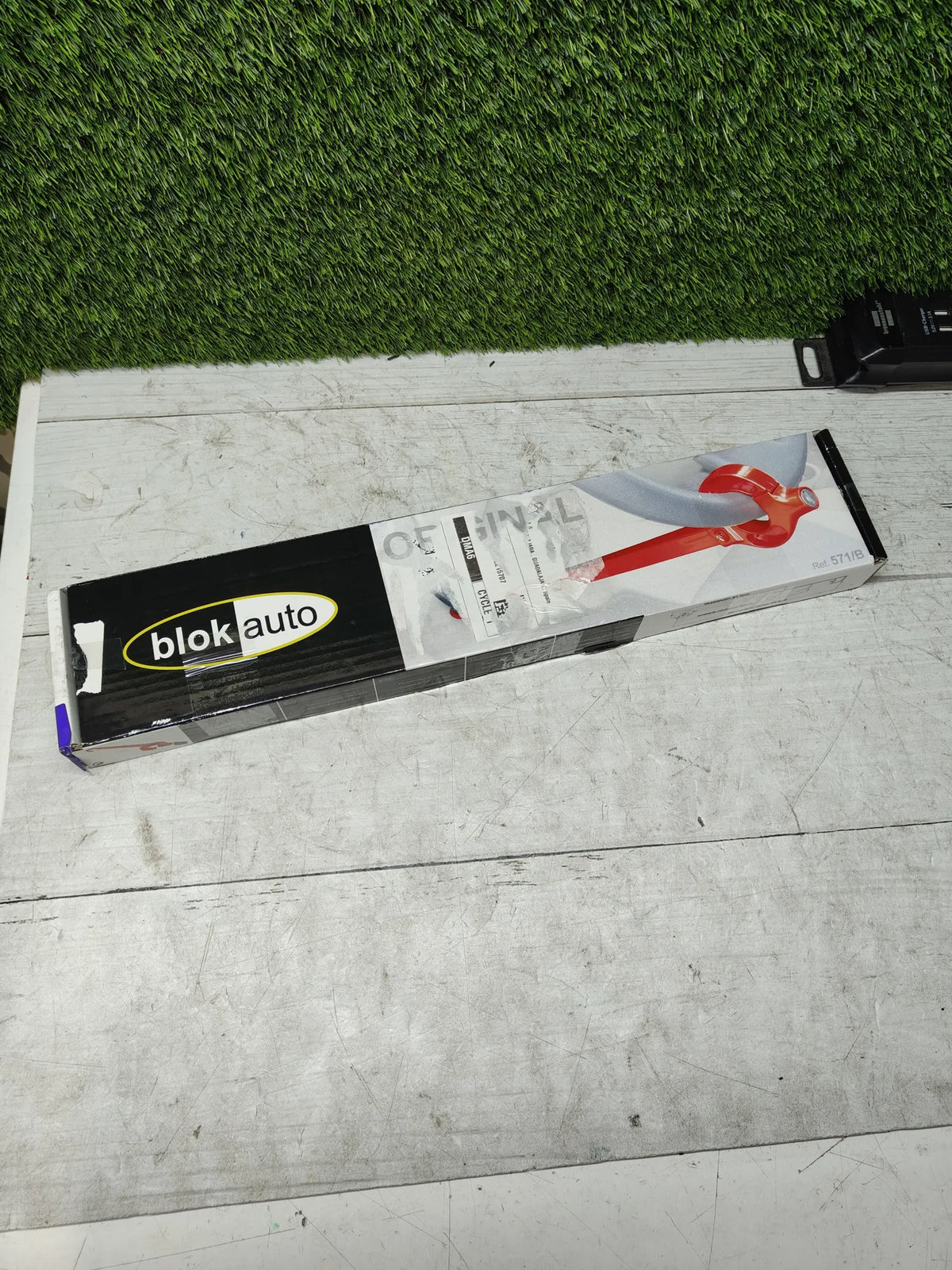 Barra antirrobo de coche volante pedal - Blokauto