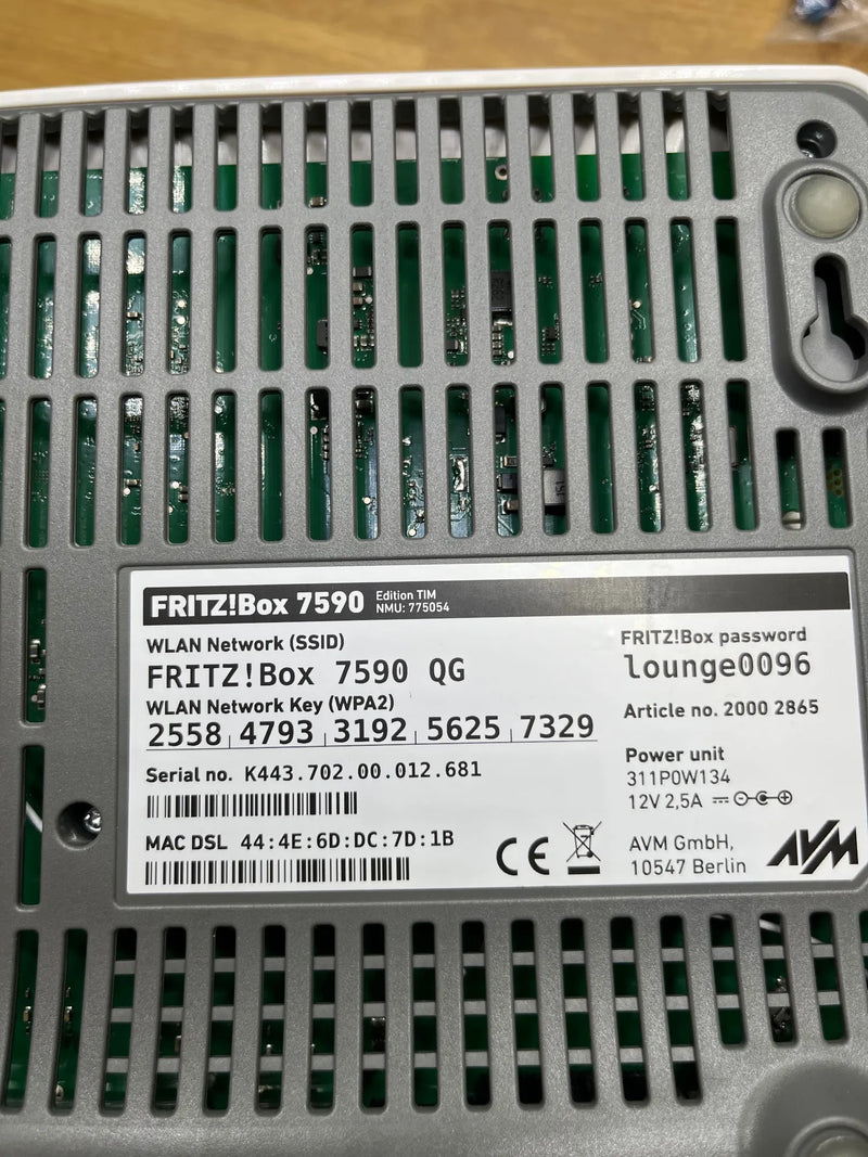 Router WLAN AC + N AVM Fritz!Box 7590