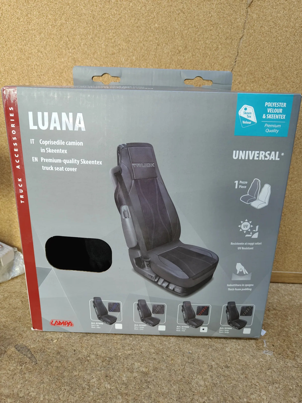 Funda asiento de camión Luana Lampa