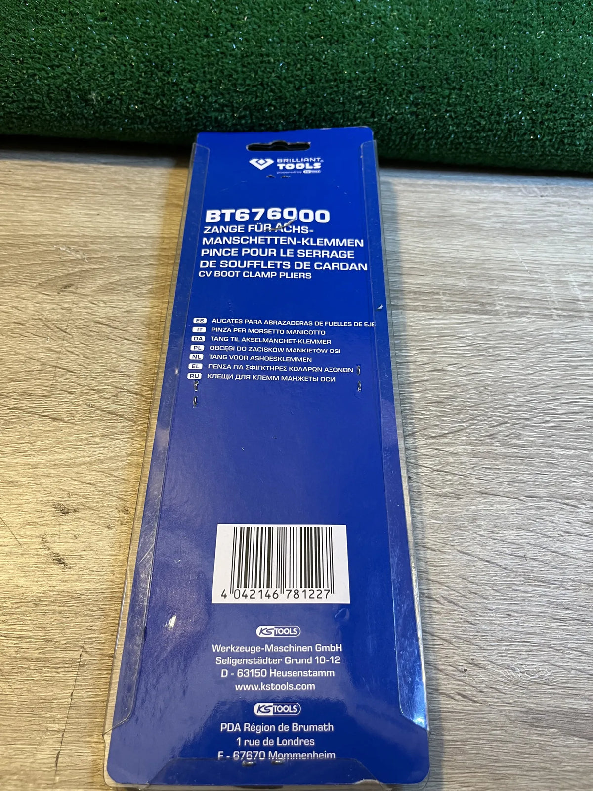 Alicates para abrazaderas de fuelles de eje BRILLIANT TOOLS