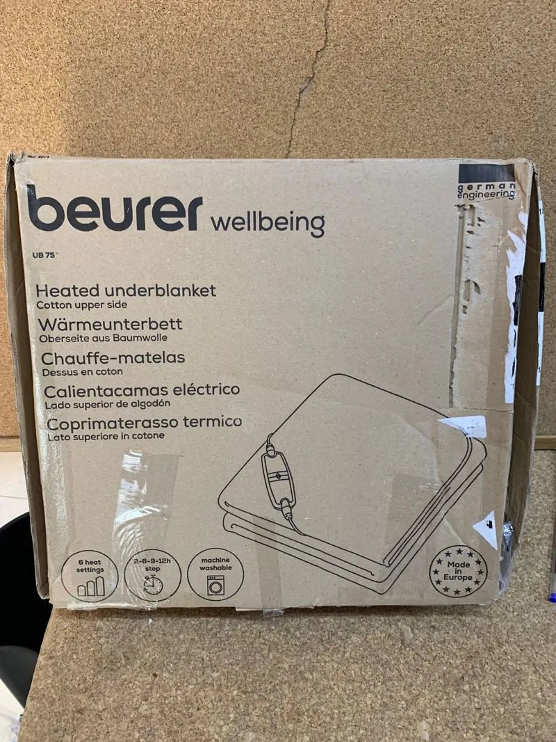 Beurer Colcha térmica UB 75 para cama
