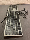 Teclado ingles con cable