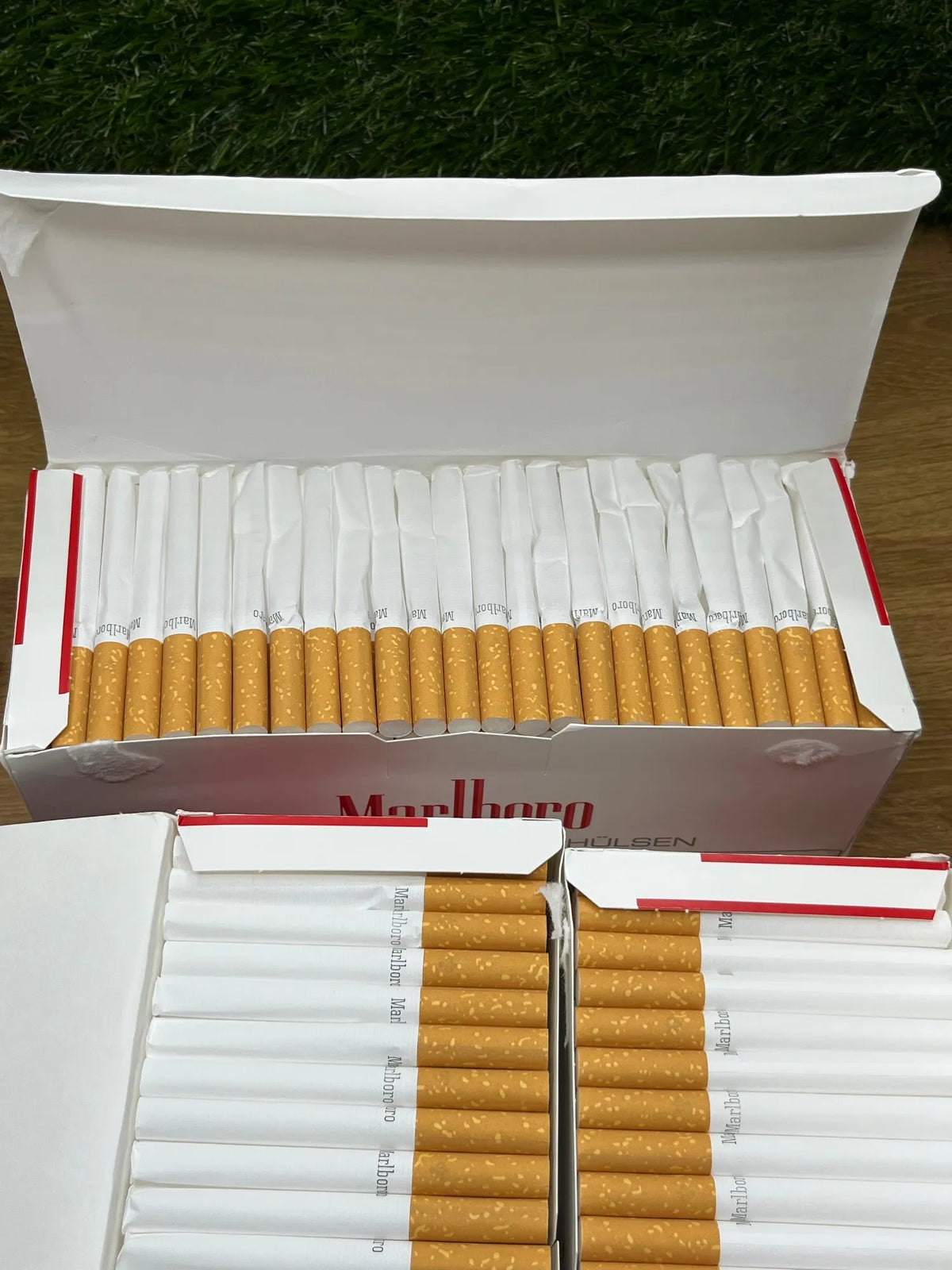 1000 Cápsulas de filtros para cigarrillos Marlboro Red Extra