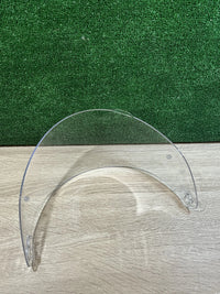 Visera y protector contra el viento