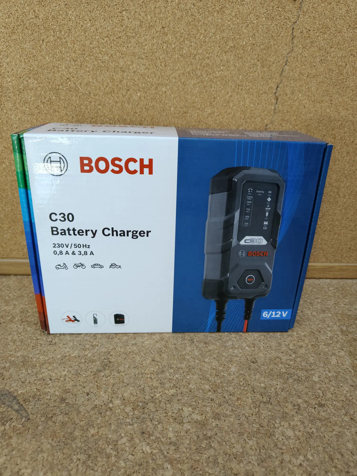 Cargador de Batería para Coche C30 Bosch