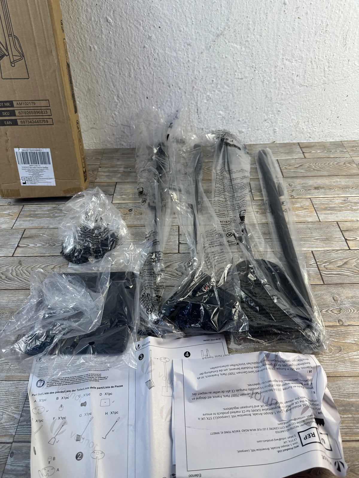 Juego de utensilios para chimenea